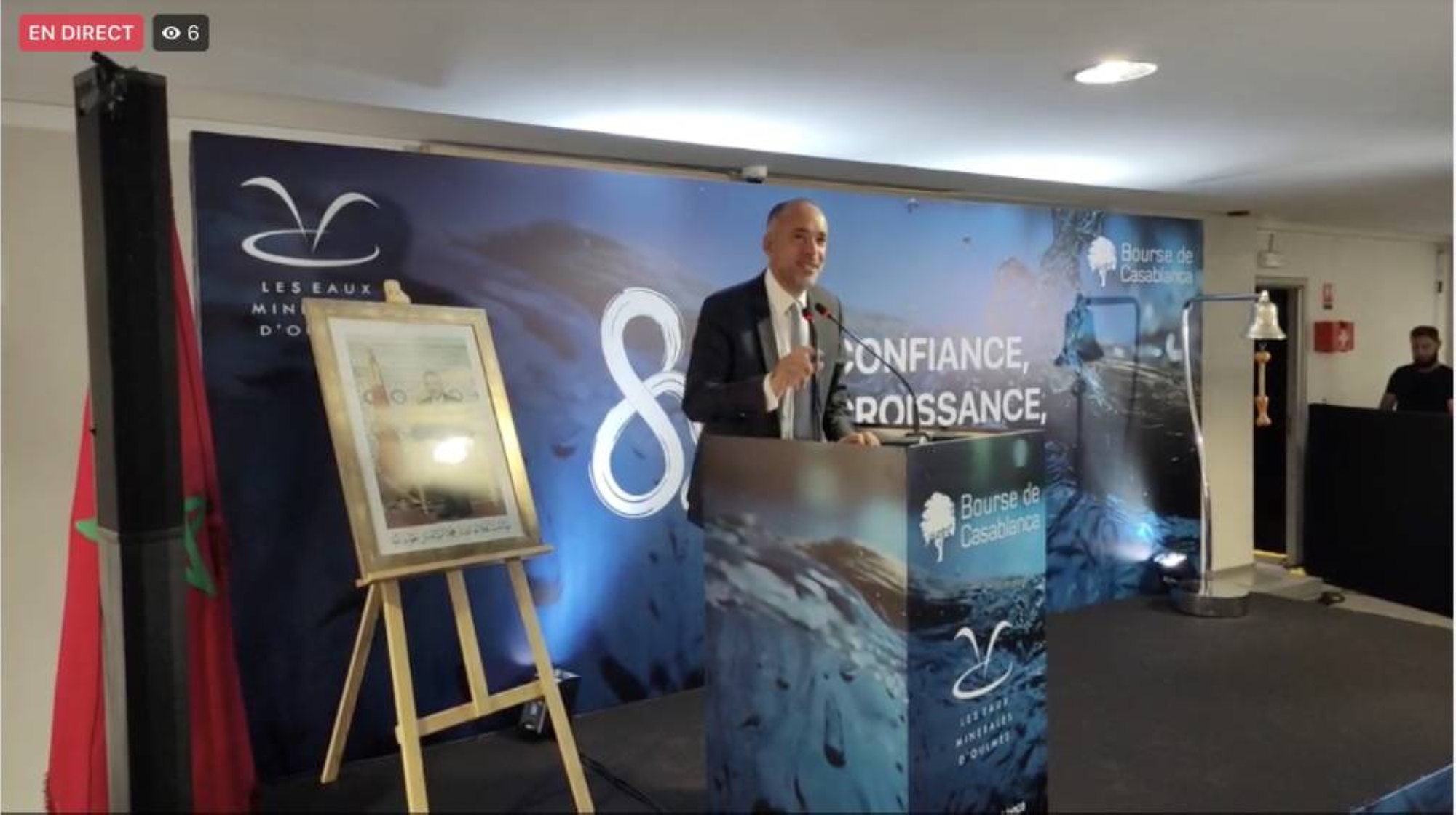 Célébration du 80ème anniversaire de cotation d'Oulmès en Bourse