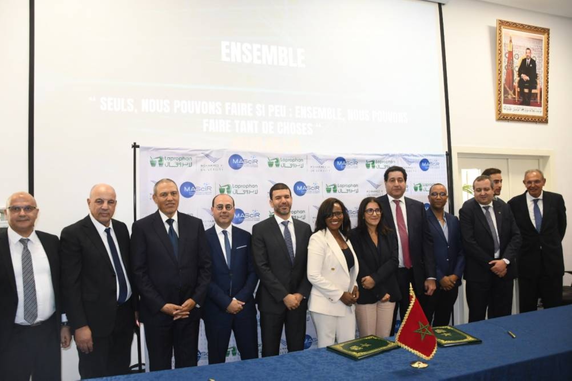 MAScIR et Laprophan développeront des médicaments à base de nano-anticorps camélidés