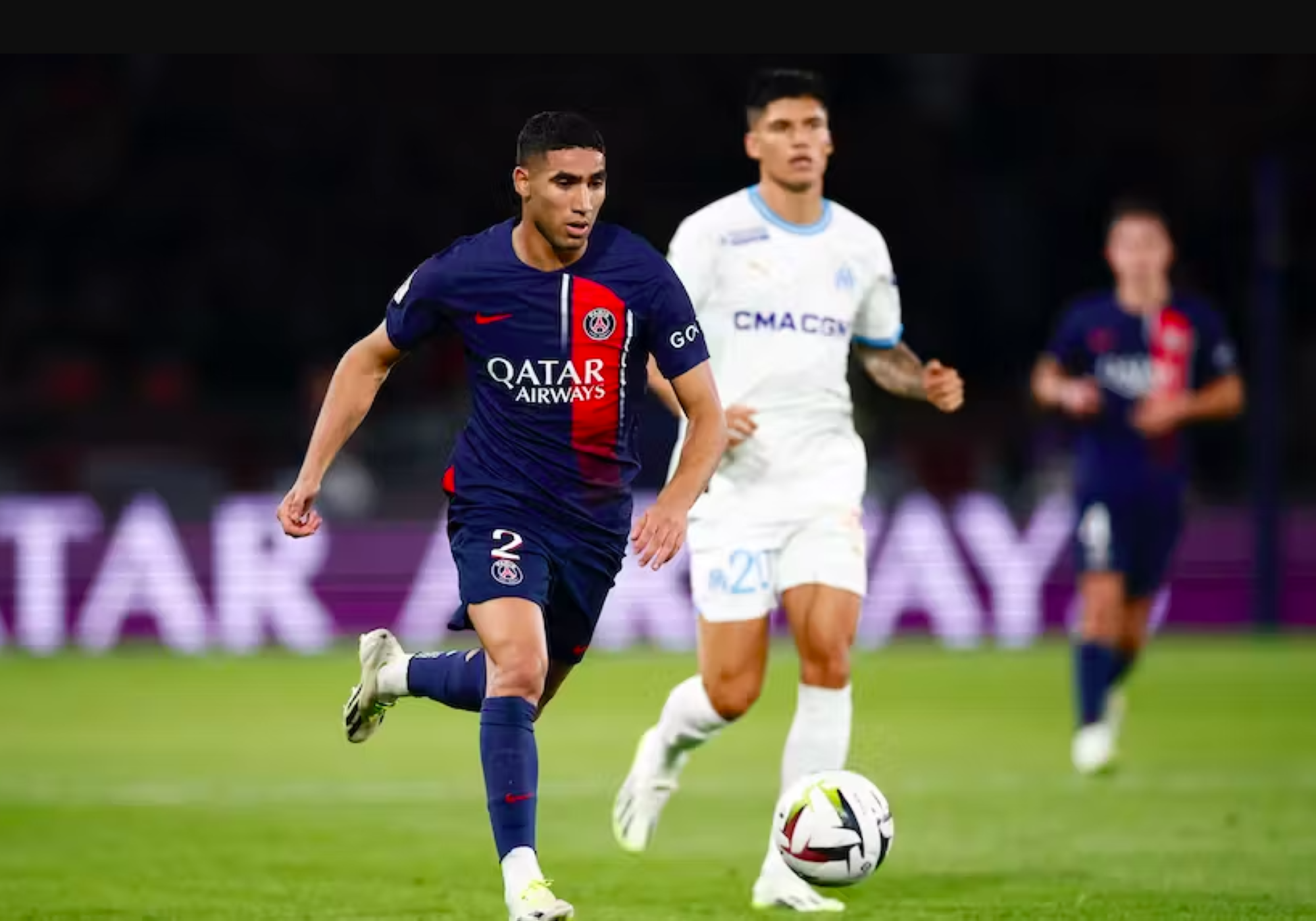 Paris Saint-Germain : Achraf Hakimi écope d’un match de suspension avec sursis