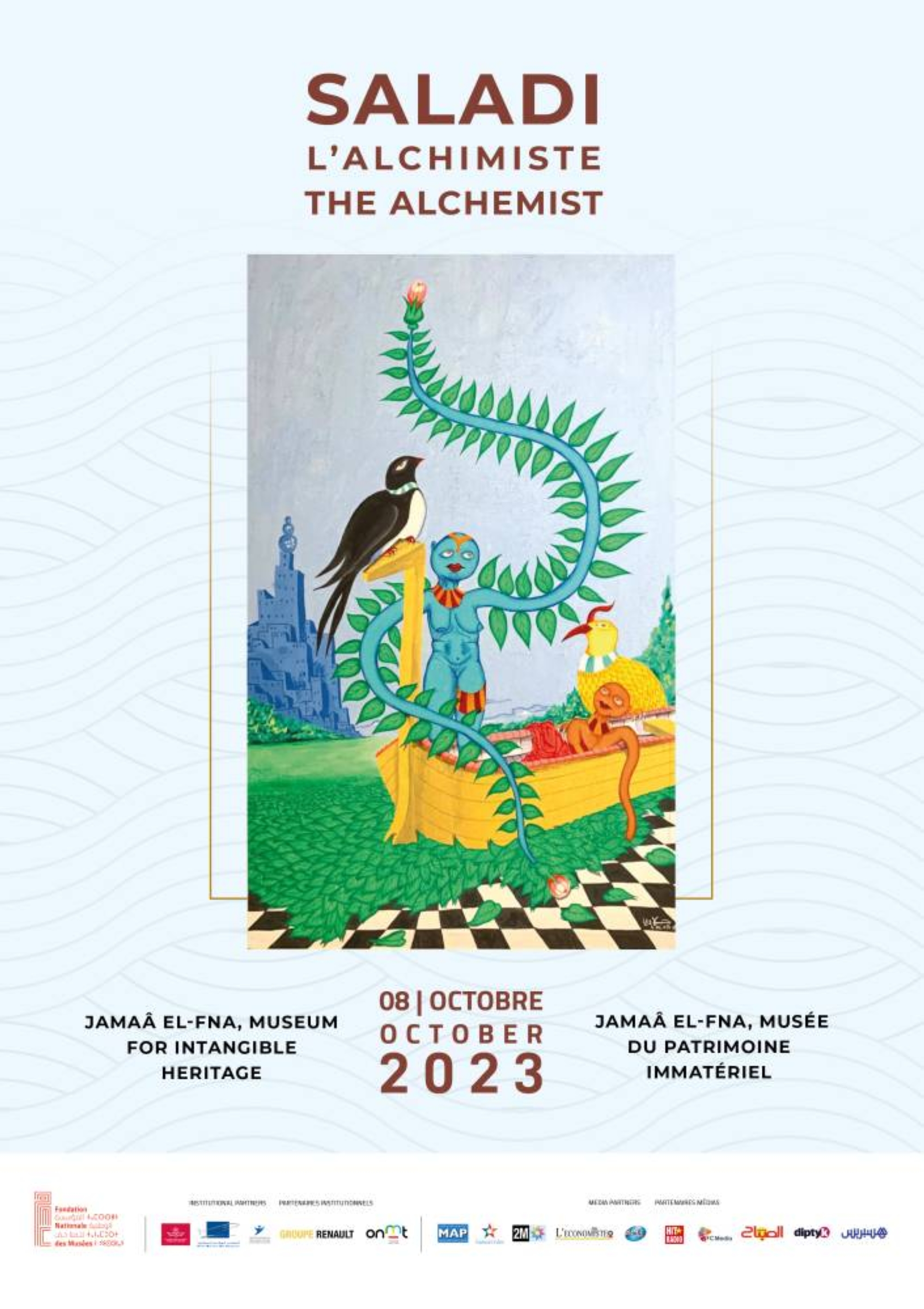 Le Musée Jamaâ El-Fna accueille l’exposition «Saladi, l’Alchimiste» à partir du 8 octobre