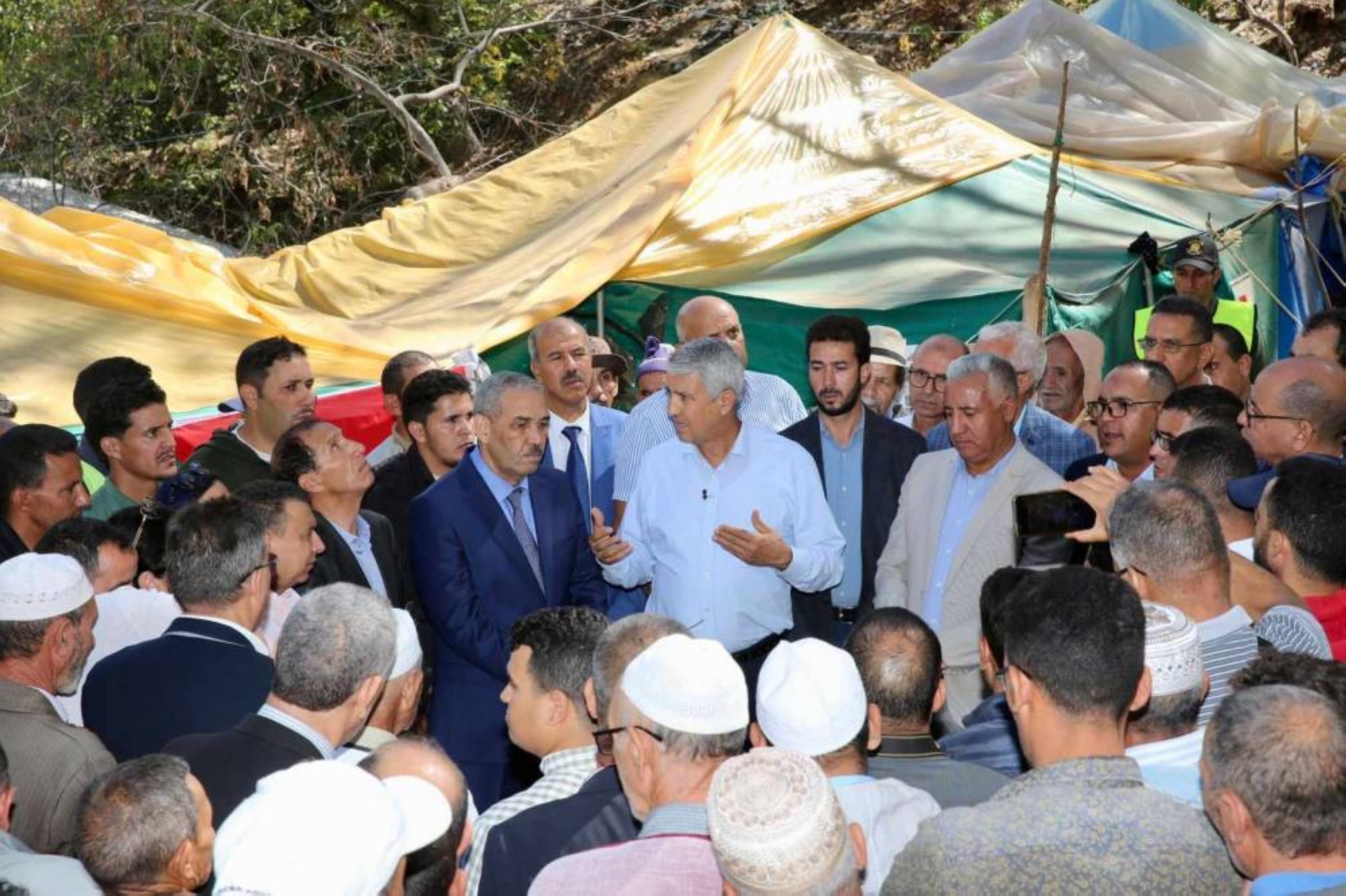 Séisme : Sadiki visite les zones agricoles touchées à la province d'Azilal