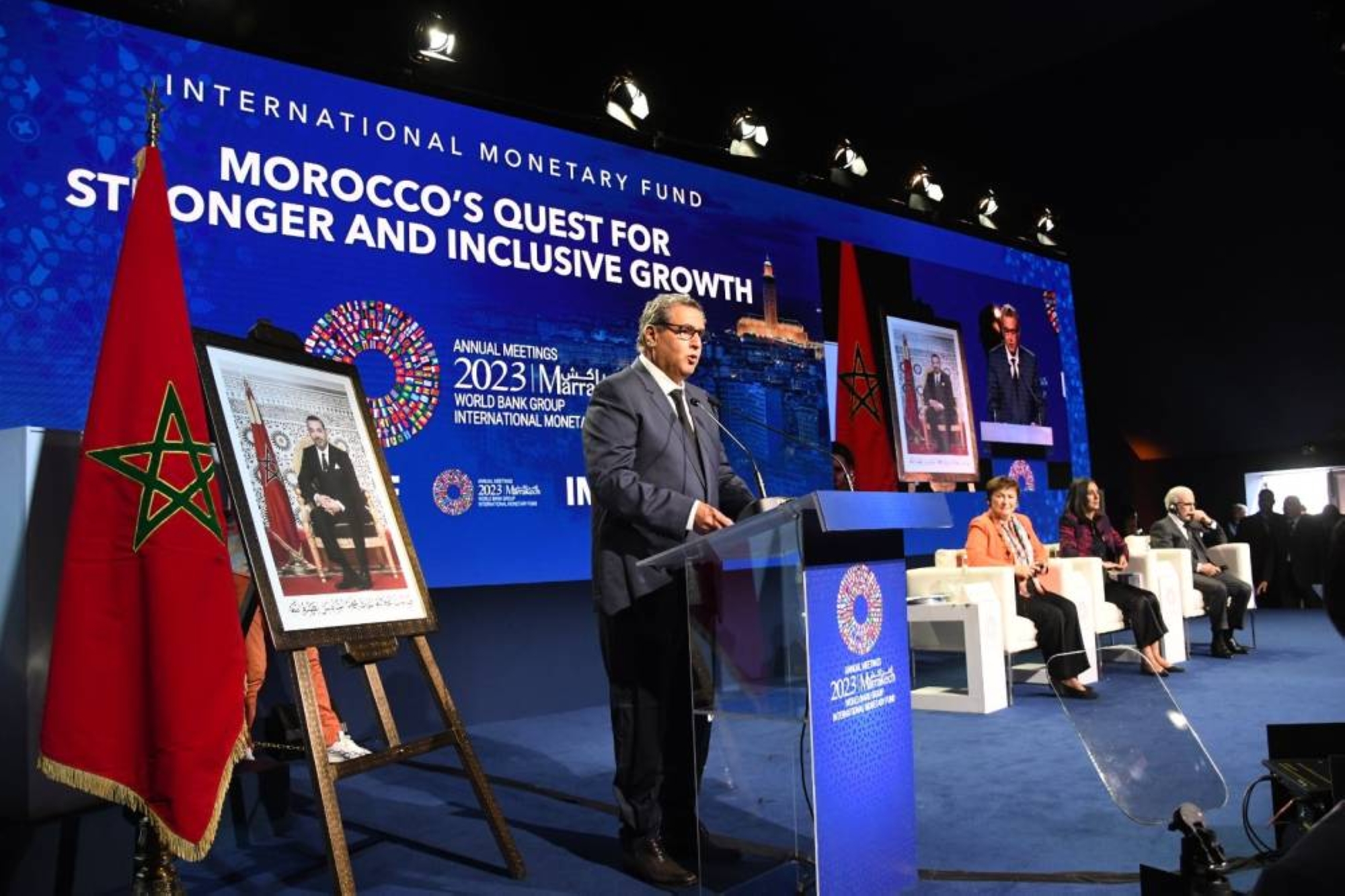 Coup d'envoi à Marrakech des travaux des Assemblées annuelles BM-FMI