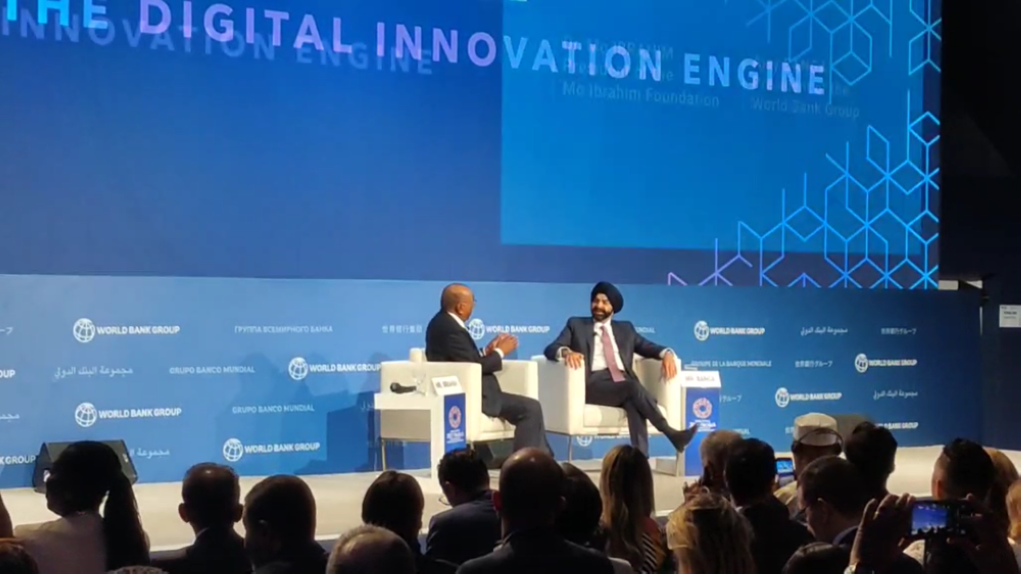 En direct des Assemblées FMI-BM : "Africa, the digital innovation engine" organisé par la CGEM, le FMI et la BM