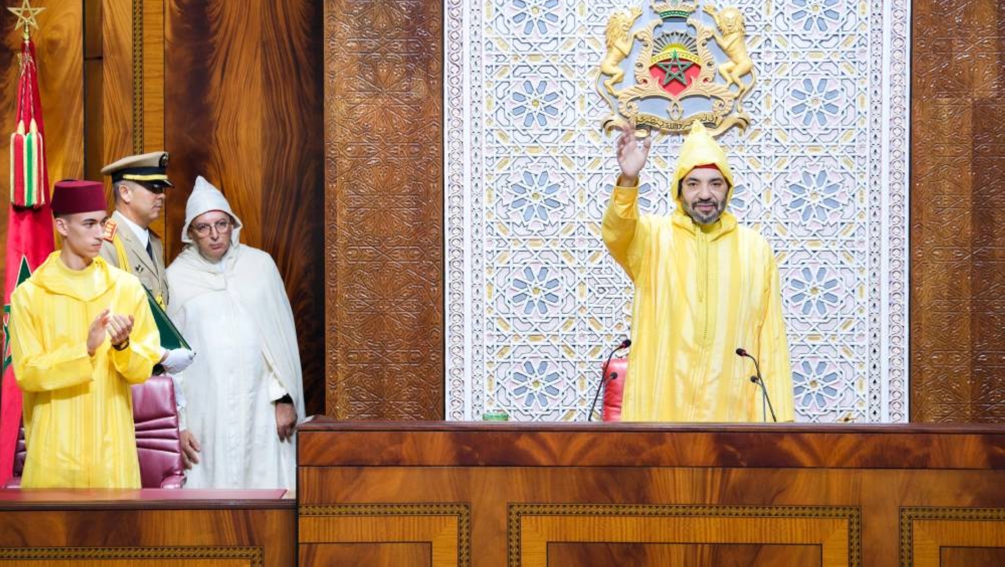 S.M. le Roi préside vendredi l'ouverture de la première session de la 3ème année législative de la 11ème Législature