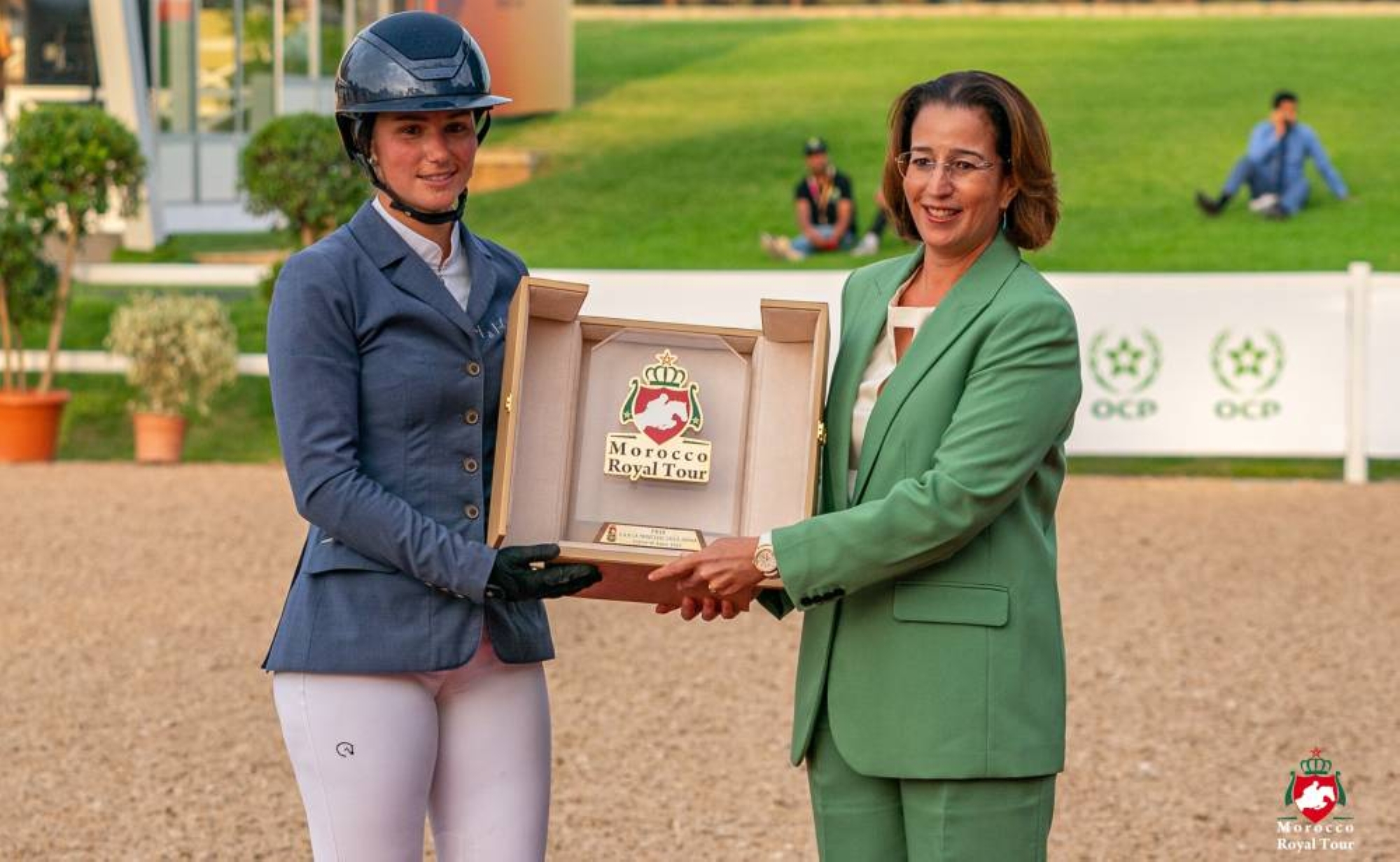 Morocco Royal Tour: Marine Scaulfaire remporte le Grand Prix de Feue S.A.R. la Princesse Lalla Amina