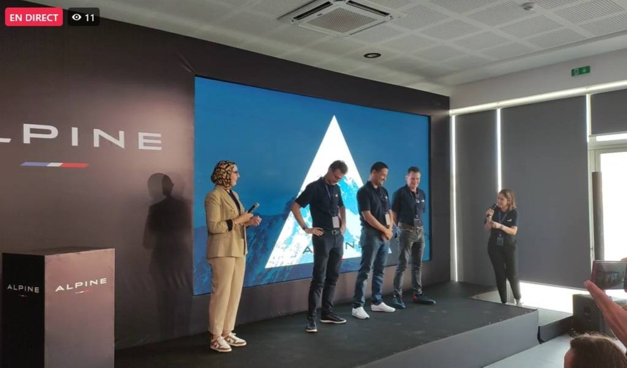 En direct : Lancement de la marque Alpine au Maroc