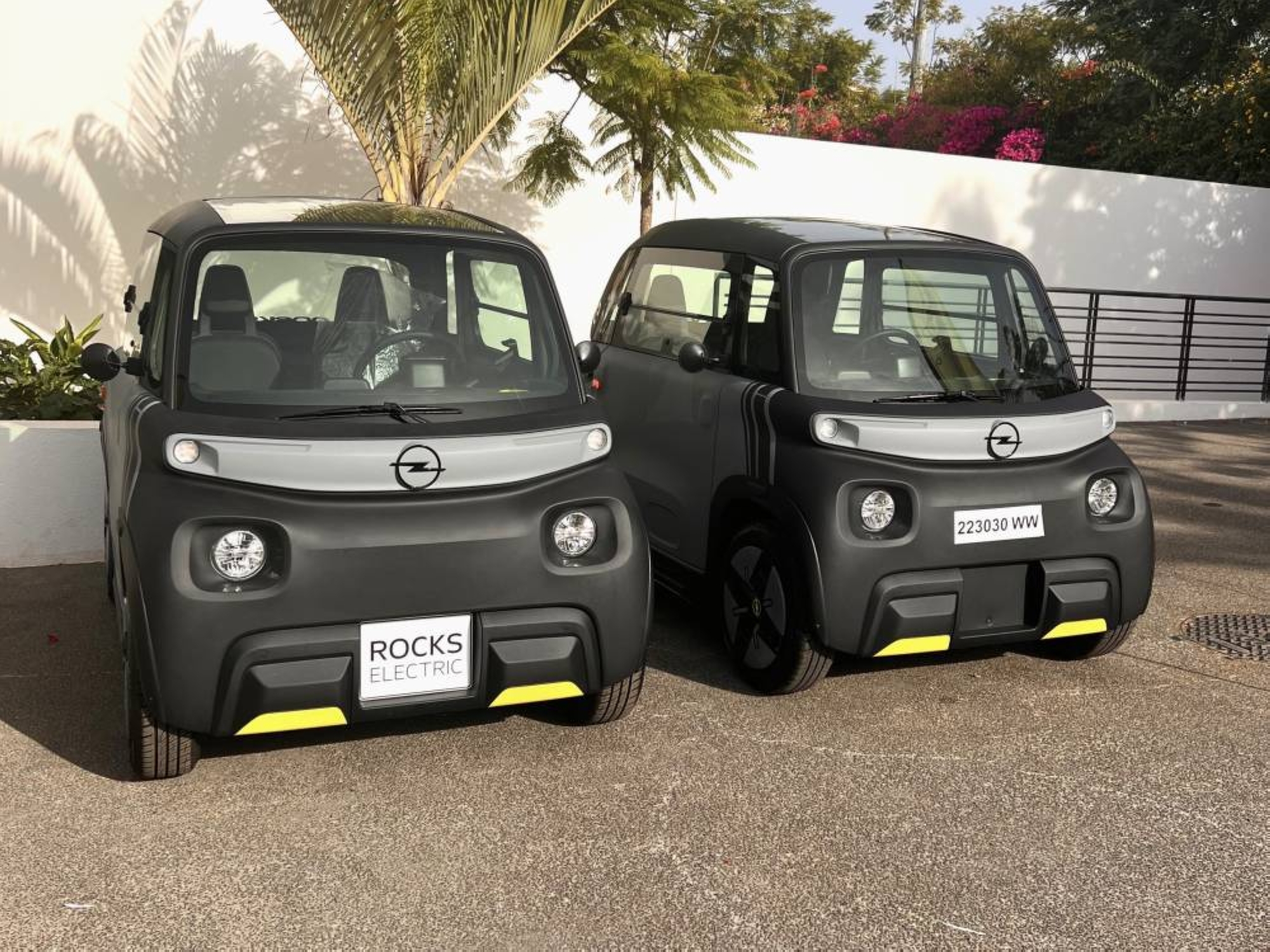 L'Opel Rocks-e fait ses premiers pas au Maroc