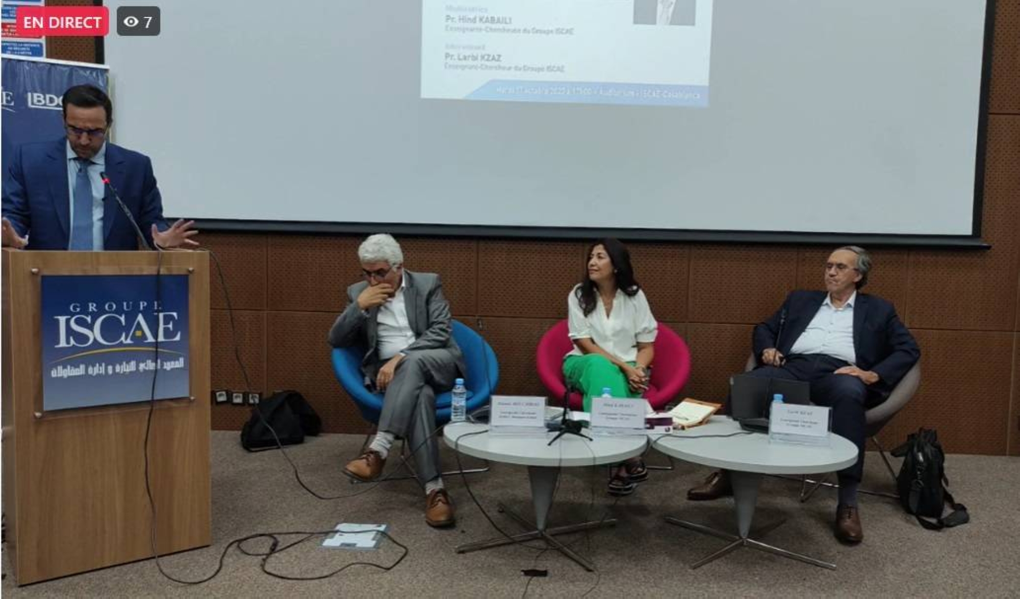 En direct de l'ISCAE : Quel rôle de l'Intelligence Artificielle dans la Transformation des Organisations