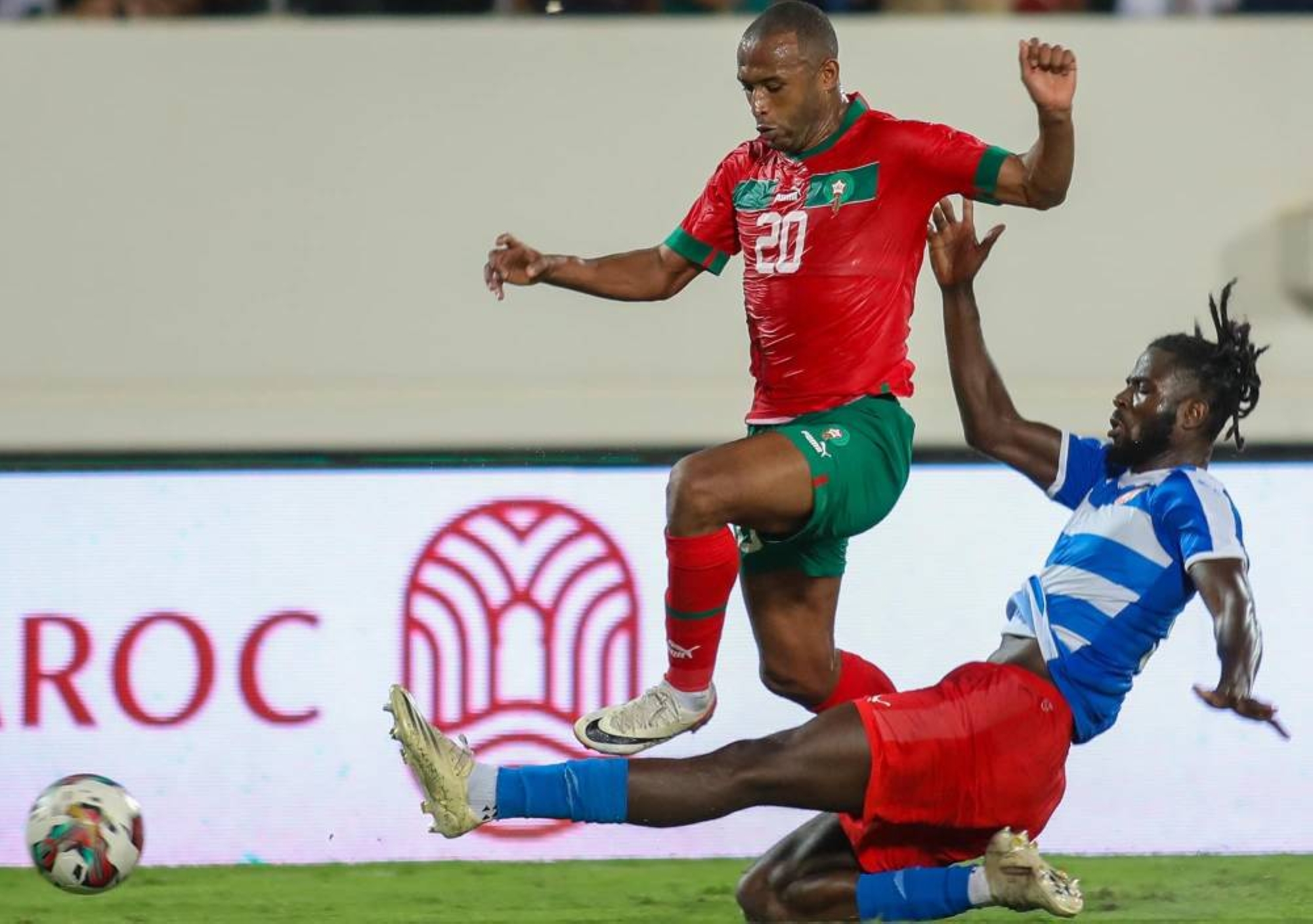 CAN 2023 : Les Lions de l'Atlas déroulent face au Liberia