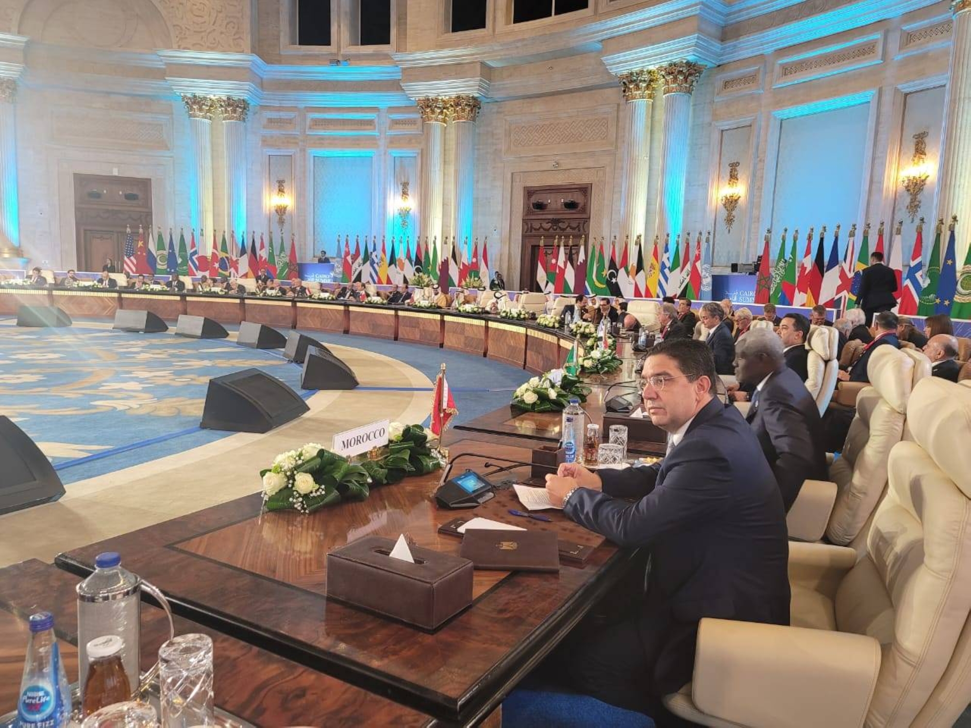 Début au Caire du «Sommet de la Paix», avec la participation du Maroc