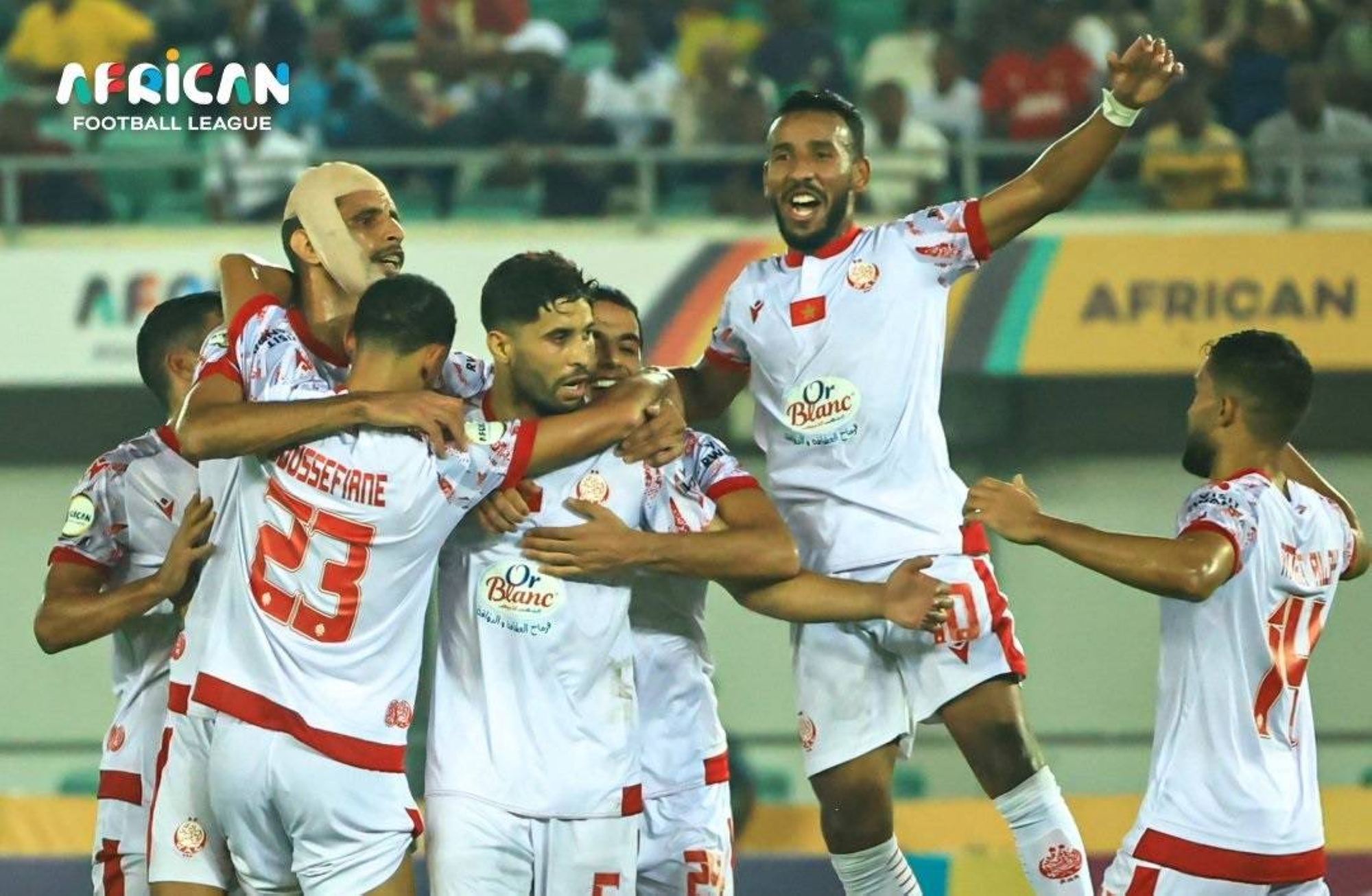 African Football League : le Wydad remporte la première manche face à Enyimba