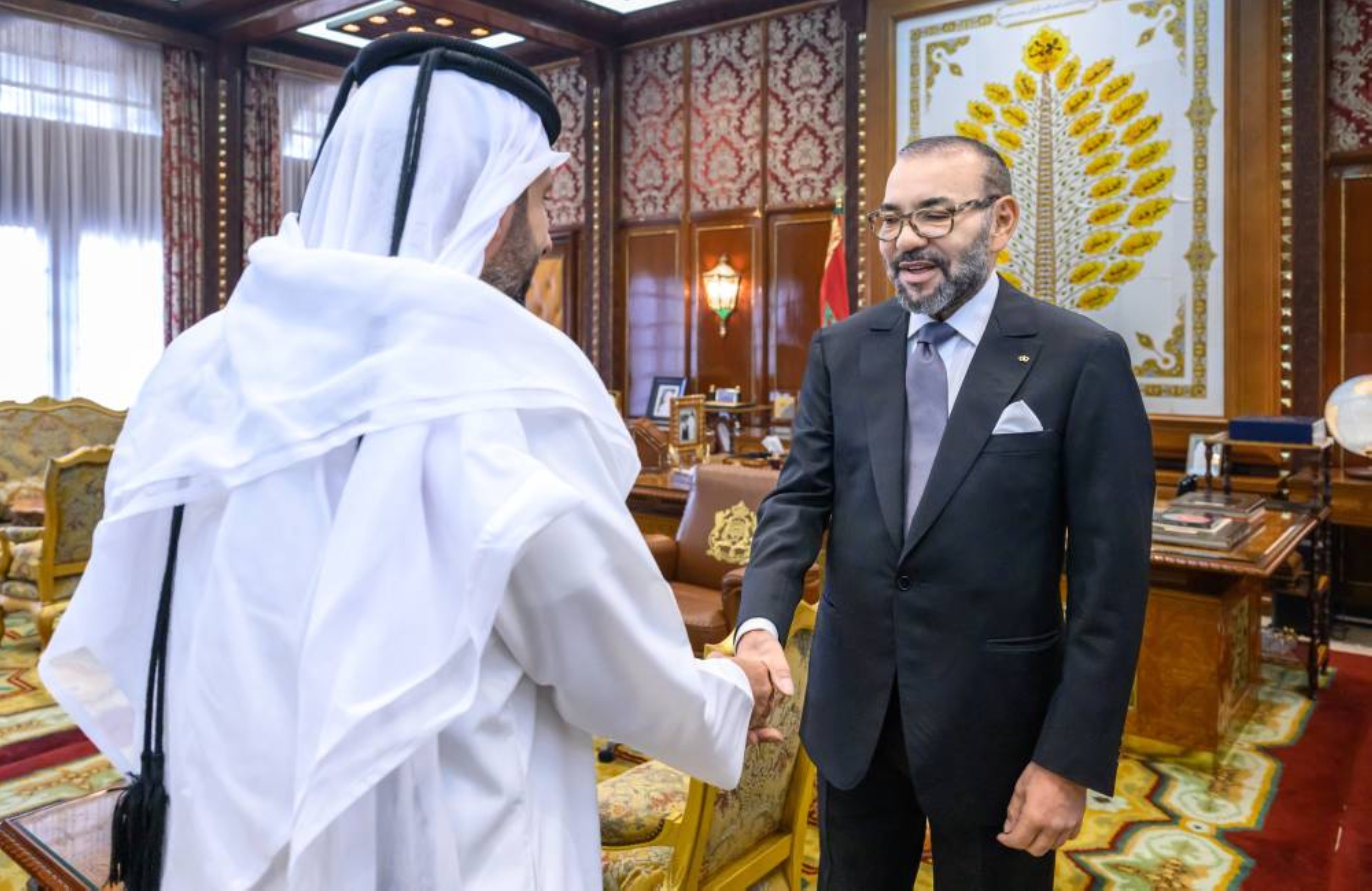 Message verbal de l'Emir du Qatar à S.M. le Roi Mohammed VI