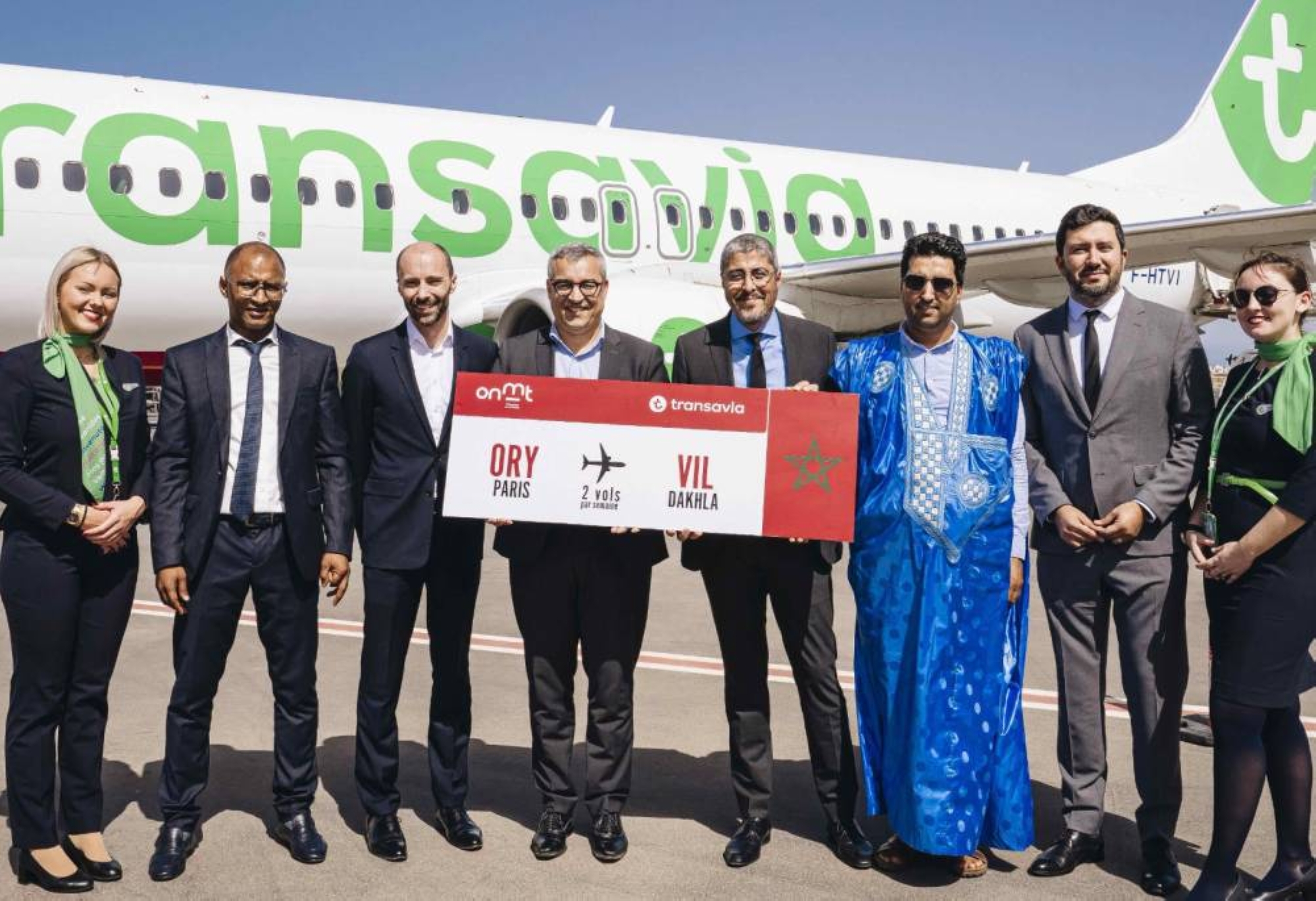 Aérien : L’ONMT et Transavia relancent la ligne Paris-Dakhla
