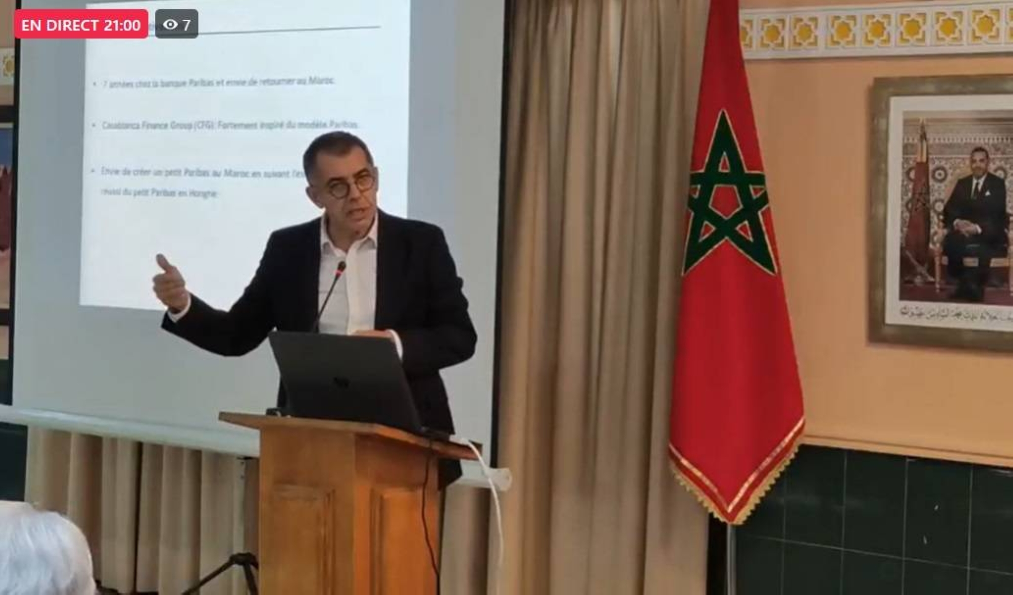 En direct de la Fondation Links : Le président de Mutandis Adil Douiri raconte son parcours entrepreneurial