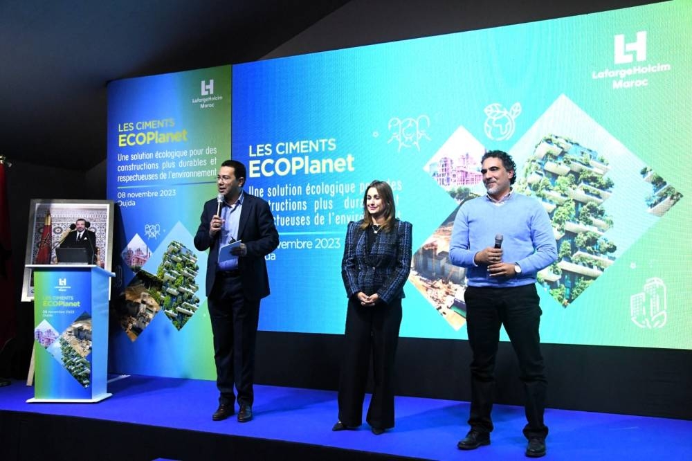 Construction durable : LafargeHolcim Maroc dévoile son label bas carbone "ECOPlanet Blindé"