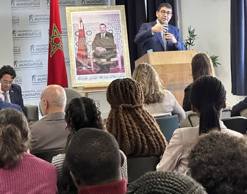 Mohammed Mehdi Bensaïd a été l'invité de la table ronde sur le thème «Jeunesse africaine et Culture» à l’Université Mundiapolis.