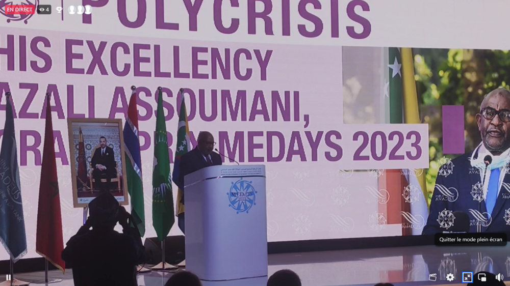 En direct : Cérémonie de clôture du Forum MEDays 2023