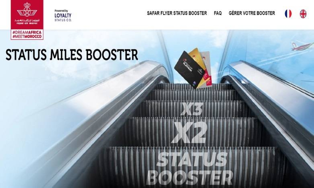 Royal Air Maroc lance « Safar Flyer Status Booster »