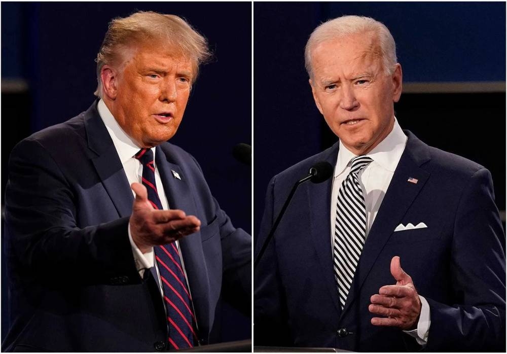 Présidentielle américaine 2024 : Trump devancerait Biden de 7% lors d’un éventuel face-à-face (sondage)