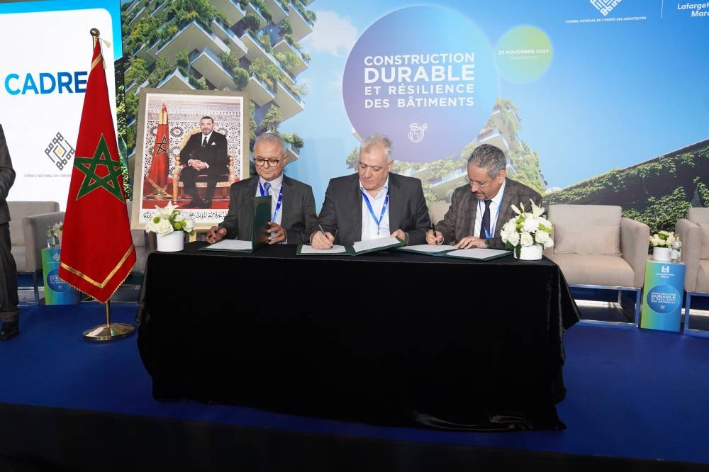 Construction durable : Partenariats stratégiques entre LafargeHolcim, l’Ordre des architectes et la SAZ
