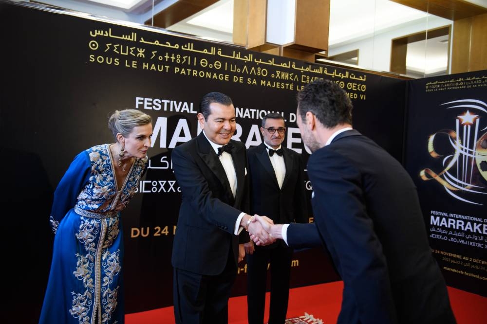 S.A.R. le Prince Moulay Rachid préside un dîner offert par S.M. le Roi à l'occasion de l'ouverture officielle de la 20è édition du FIFM