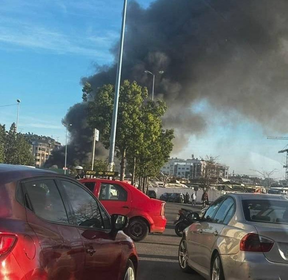 Grand incendie déclenché ce vendredi à Derb Ghallef