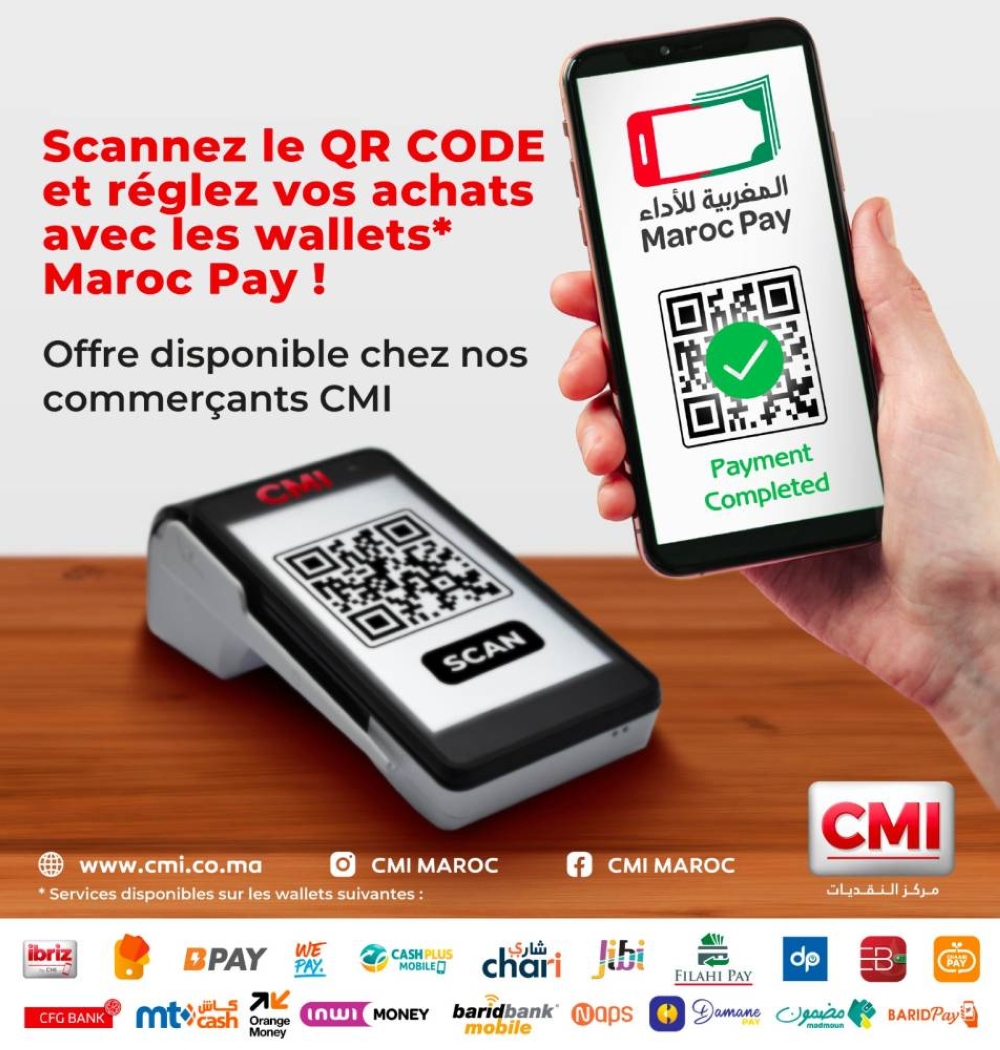 Le CMI active le paiement mobile sur les TPE marocains