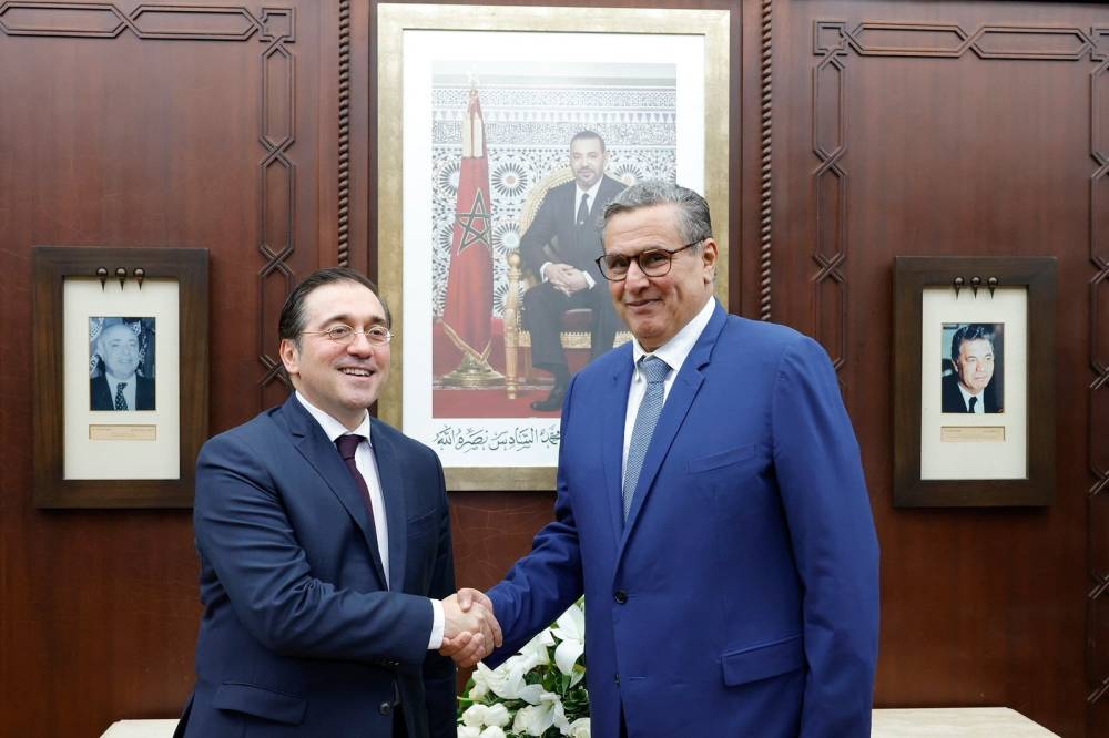 Maroc-Espagne : Akhannouch reçoit le MAE espagnol José Manuel Albares