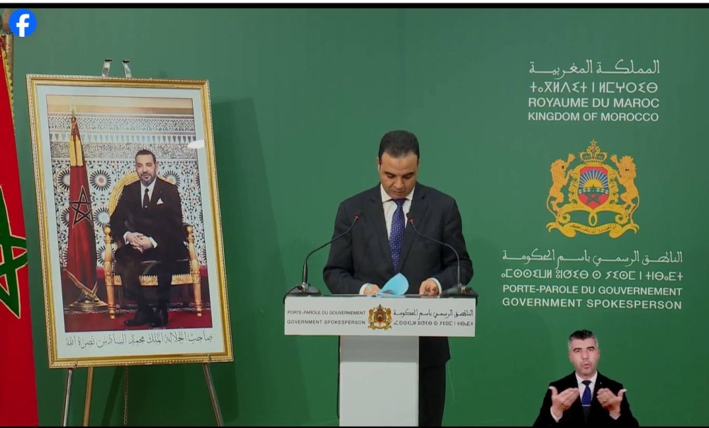 Conseil de gouvernement : Point de presse de Mustapha Baitas, porte-parole du gouvernement