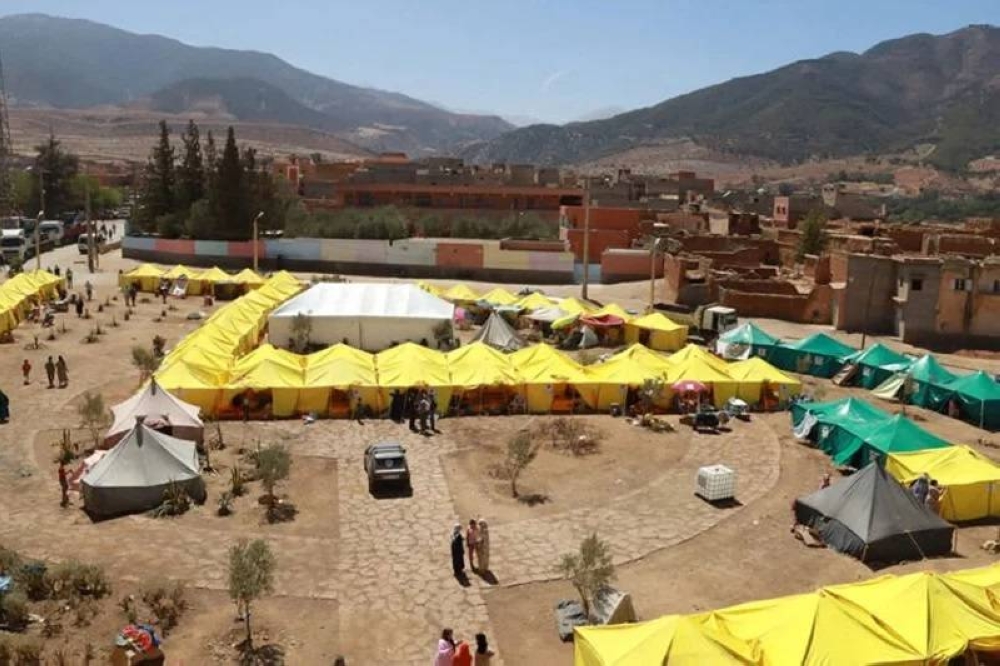 Séisme : la Fondation Mohammed V pour la Solidarité met en place une plateforme d’hébergement pour les populations du douar Degouj