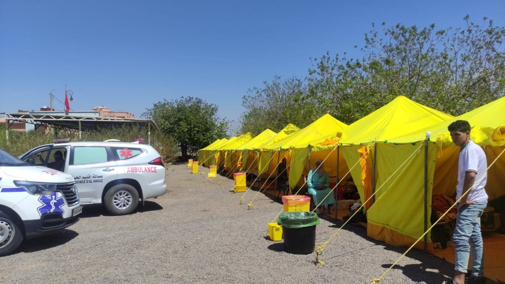 Fondation Mohammed V pour la Solidarité : hébergement de 54 ménages de Tlat N’yacoub dans le Haouz