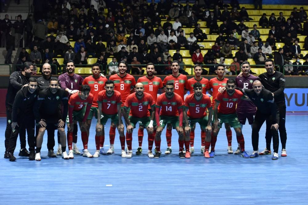 Futsal : Les Lions de l'Atlas s'imposent face à l’Ouzbékistan 6-2