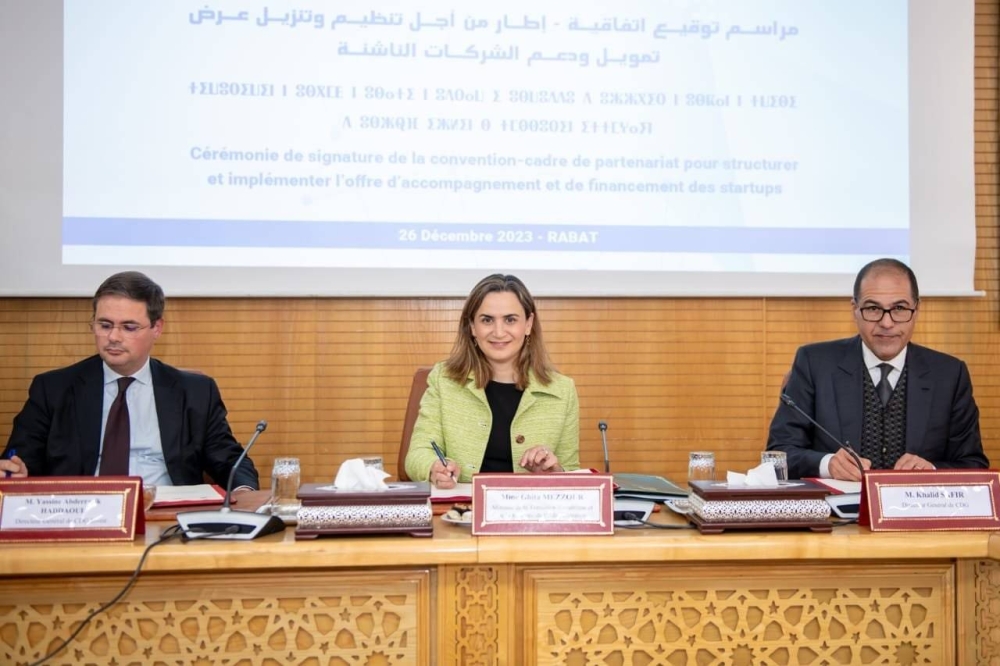 Le gouvernement et la CDG signent une convention en appui aux start-ups marocaines
