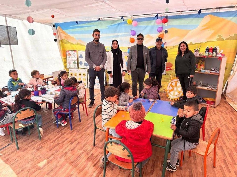 Rotary Club Casablanca-Atlantic accompagne les élèves du primaire à Amizmiz