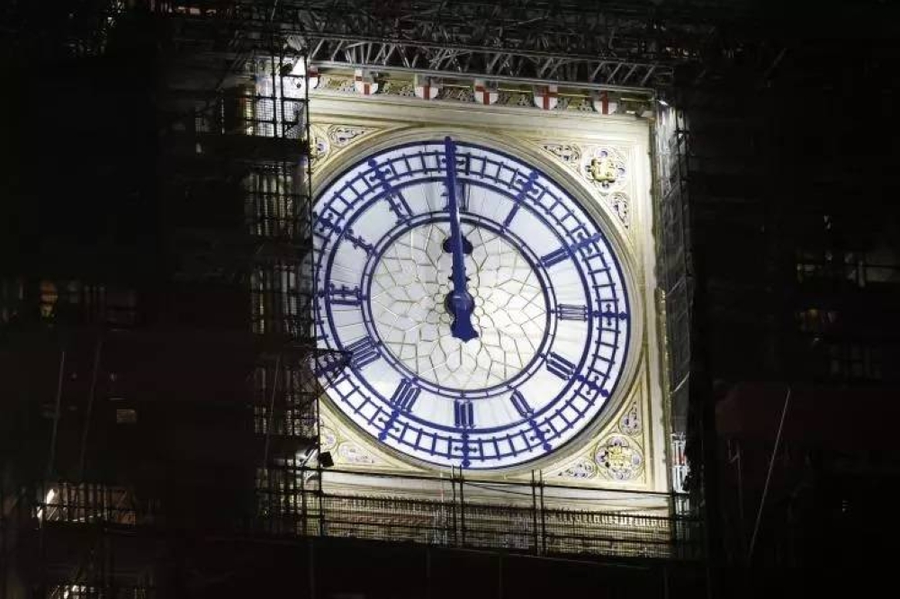 Nouvel An: Big Ben célèbre le 100ème anniversaire de la diffusion de son célèbre "bong"
