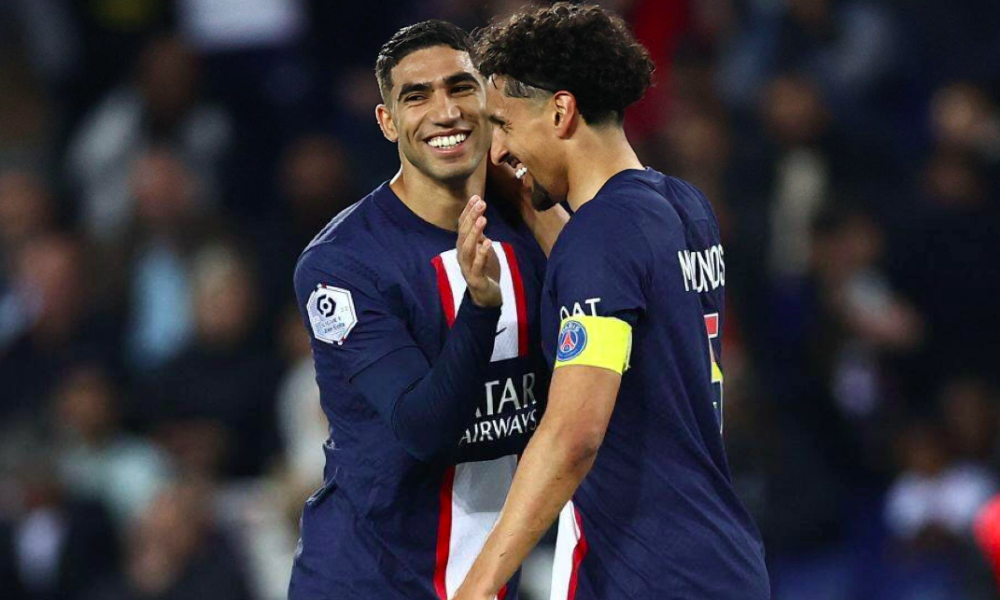 PSG : Achraf Hakimi encensé par ses coéquipiers Marquinhos et Dembélé