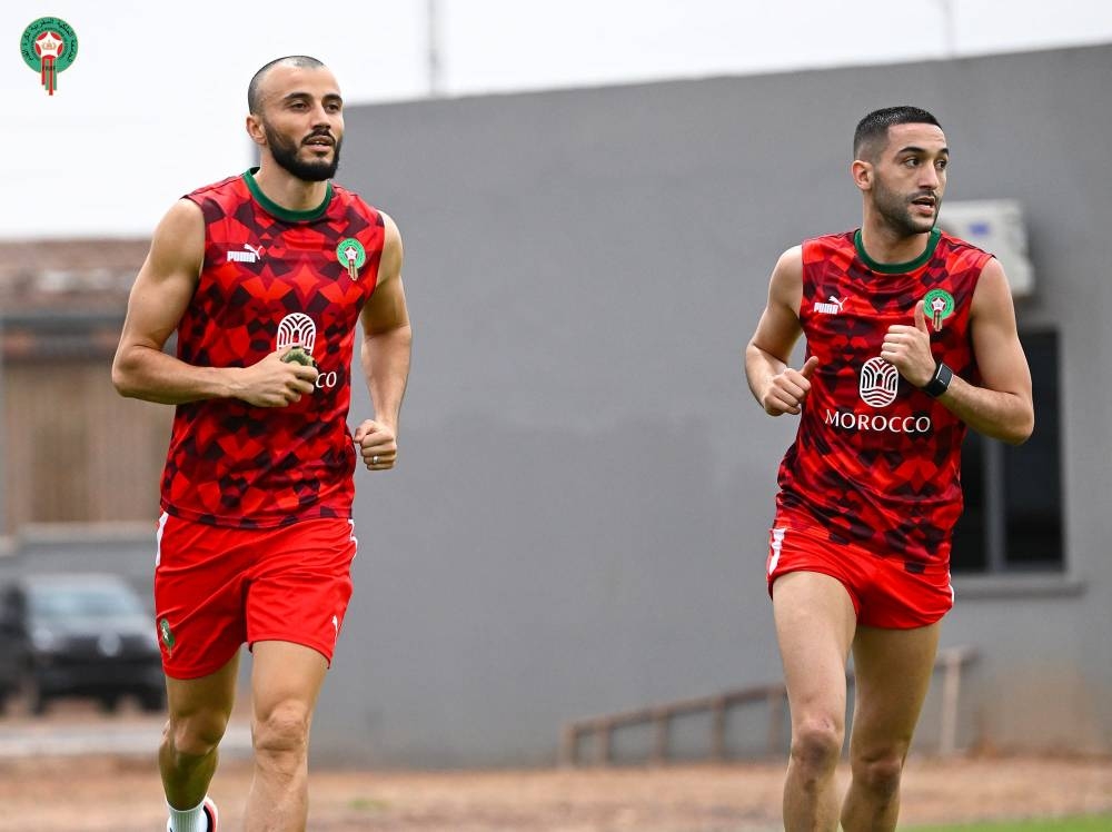 CAN 2023 : nous allons nous battre sur le terrain pour rendre fier le peuple marocain (Saïss)