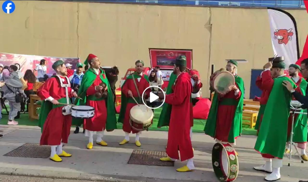 En direct de la "Live foot zone" au Morocco Mall : ambiance avant le match Maroc-Tanzanie de la CAN 2023