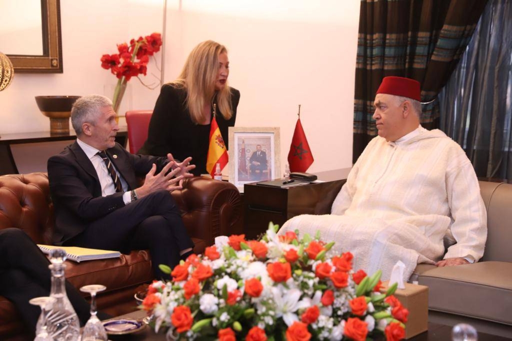 Rencontre entre le ministre de l'Intérieur espagnol et Abdelouafi Laftit