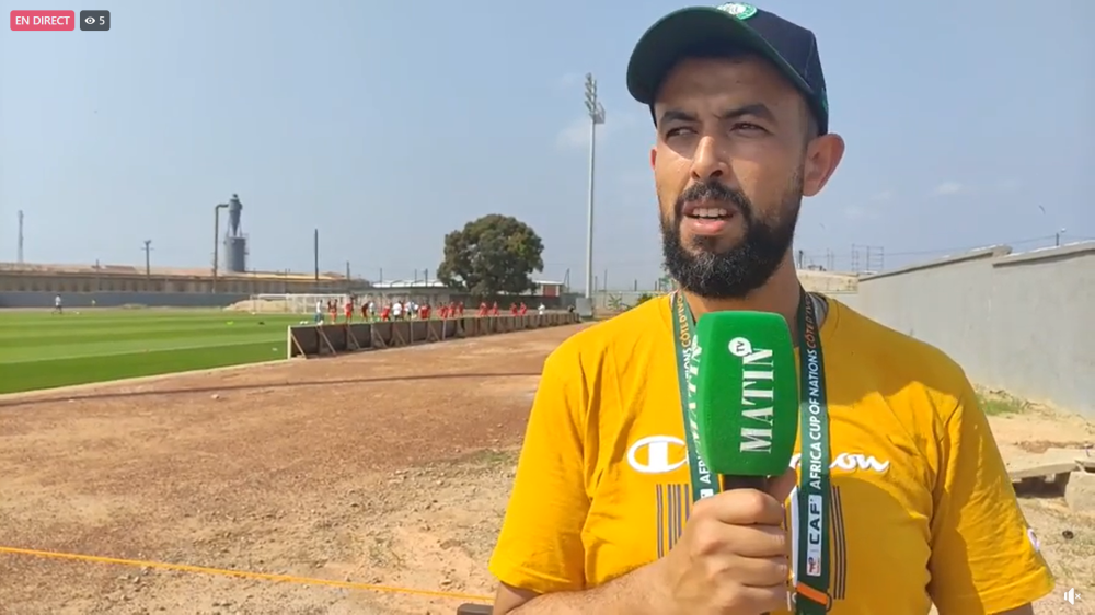 En direct : séance d'entraînement des Lions de l'Atlas avant le duel face aux Léopards de la RDC