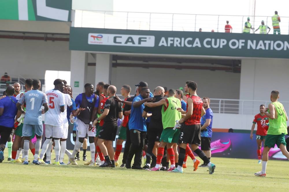 CAN 2023 : récit de l’altercation entre Walid Regragui et Chancel Mbemba
