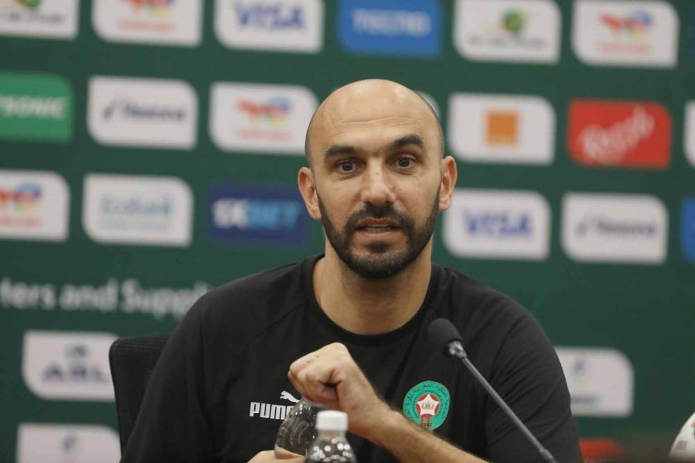 CAN 2023 : pas d'absences pour le match Maroc-Zambie (Regragui)