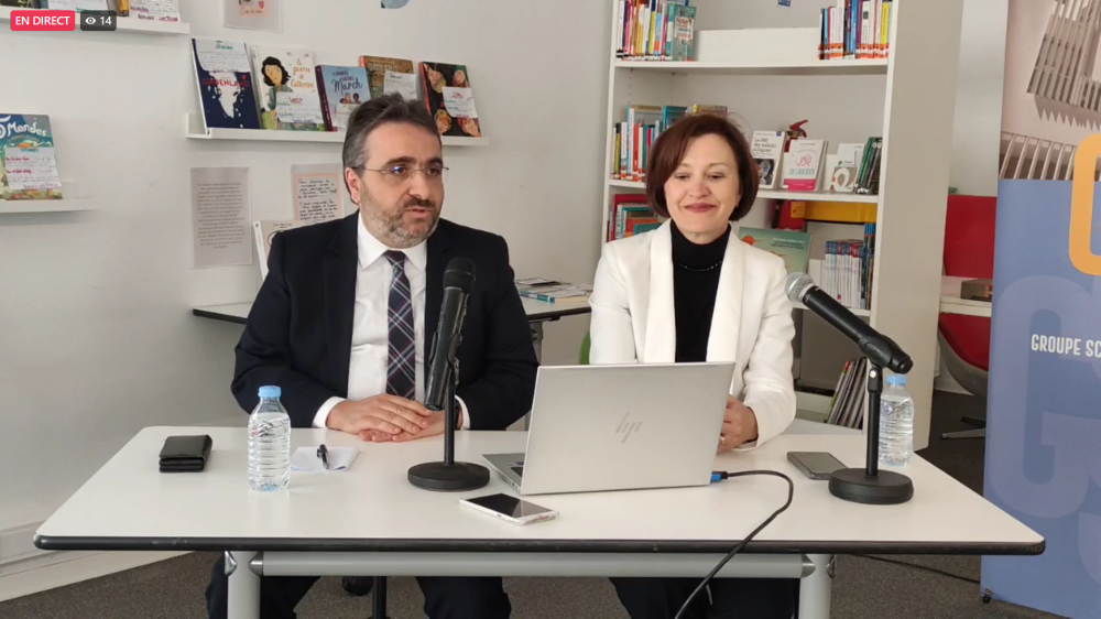 En direct : Ouverture du Lycée "Groupe Scolaire Jacques Chirac" à Rabat (2/2)