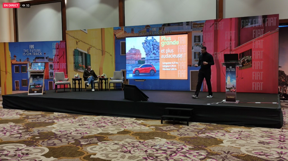 En direct : Lancement officiel de la Fiat 600 au Maroc