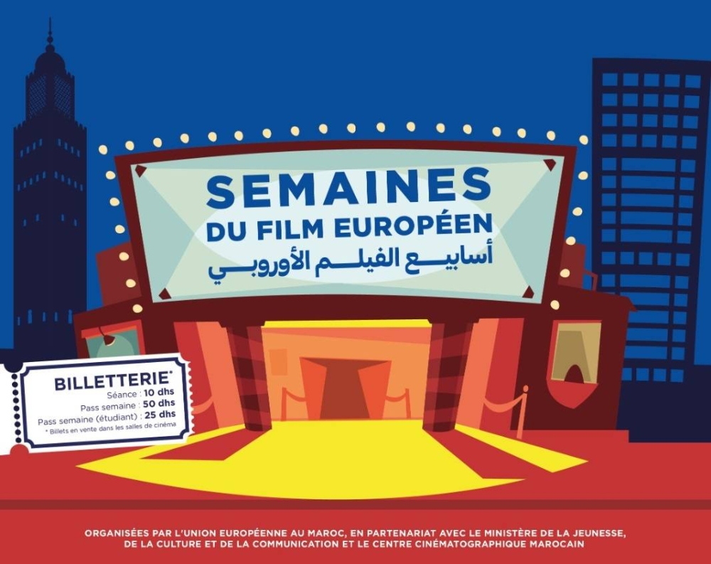 Semaines du film européen au Maroc : 8 longs métrages et une sélection de courts métrages à l'affiche