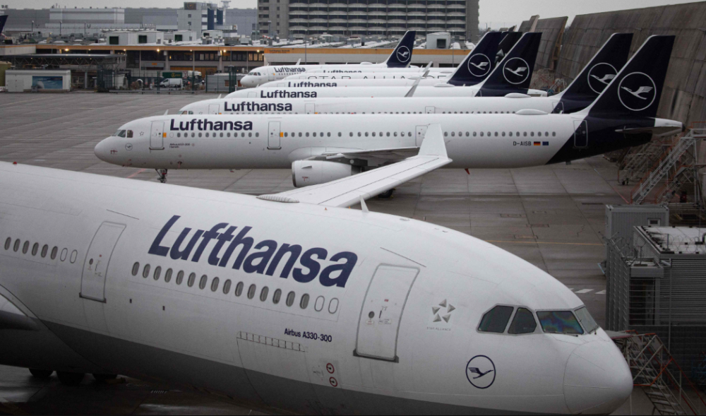 Grève en Allemagne: Lufthansa prévoit d'annuler 90% de ses vols mercredi