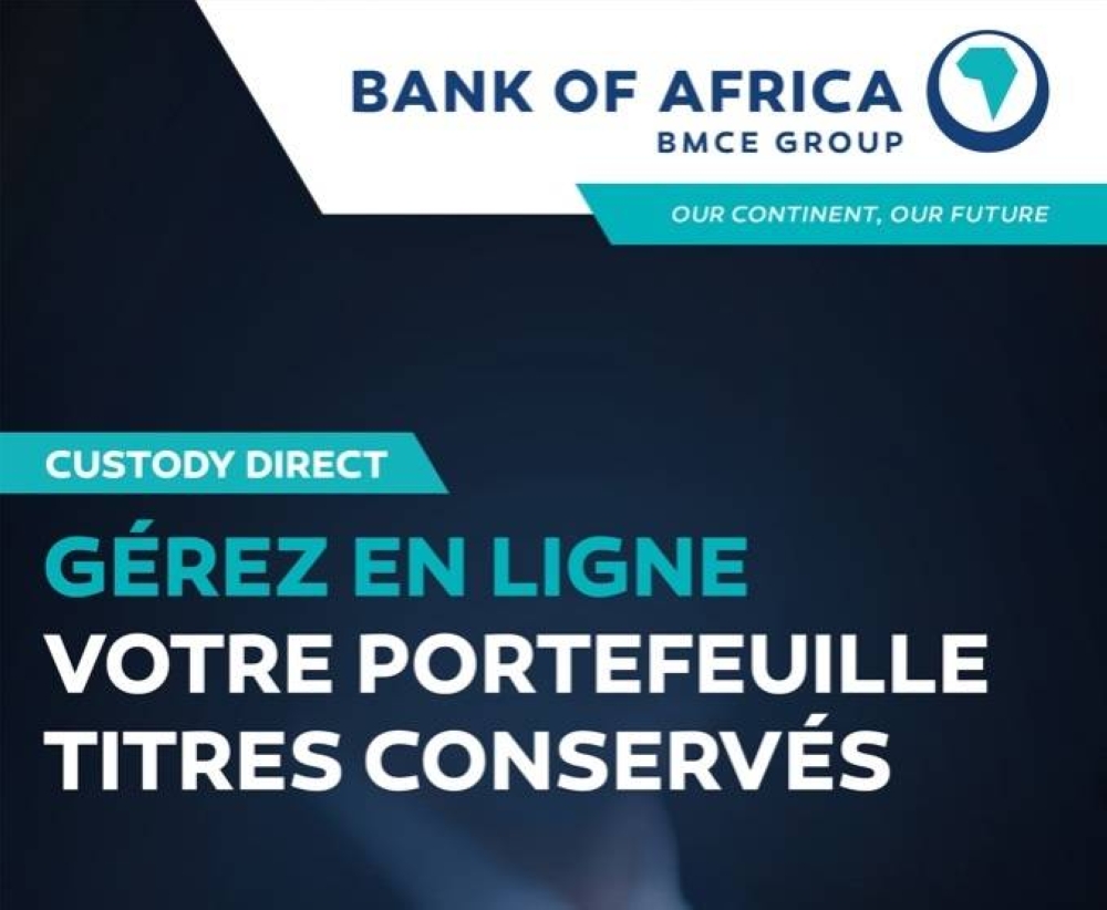 BANK OF AFRICA intègre sa solution CUSTODY Direct au parcours digital Business Online