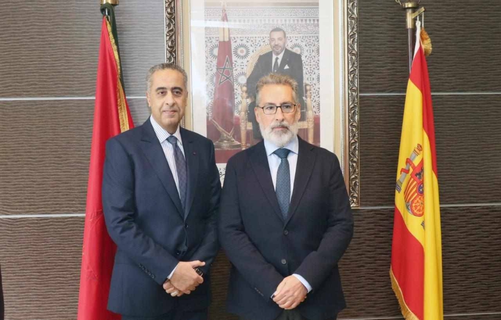Maroc-Espagne : Hammouchi s'entretient avec le Commissaire général d'information, Eugenio Pereiro Blanco