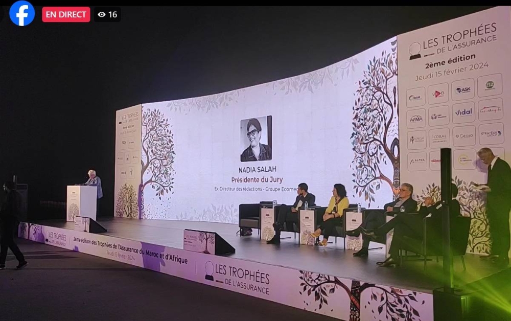 En direct. Cérémonie de remise des 2ème édition des Trophées de l'Assurance
