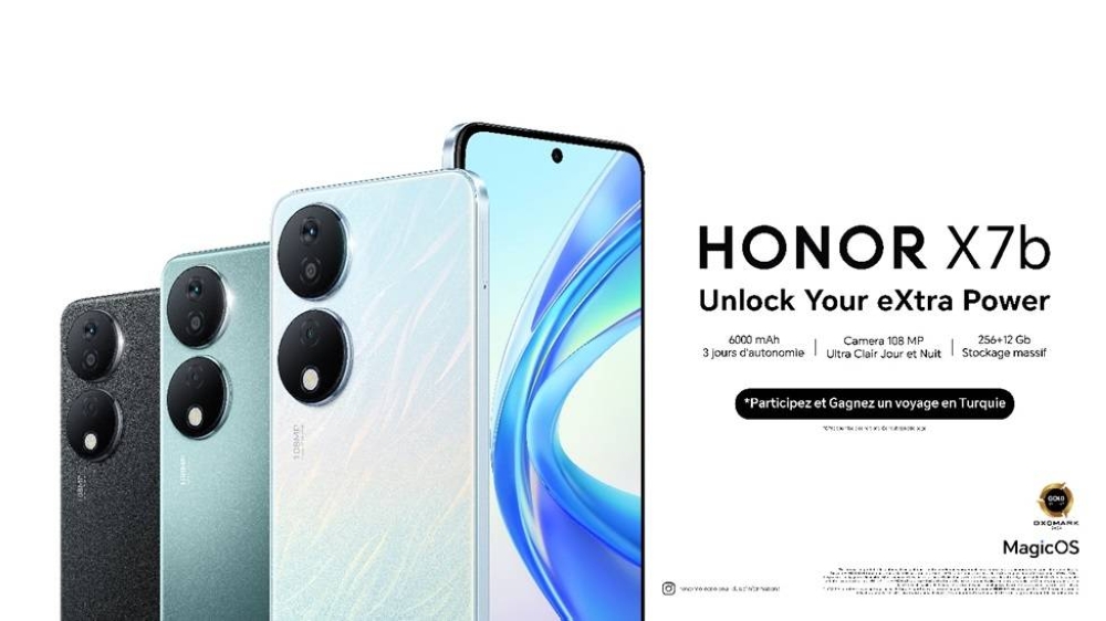 Honor dévoile le nouveau Honor X7b